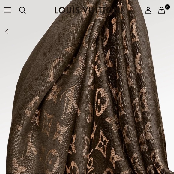 Louis Vuitton Monogram Scarf - Picture 9 of 10